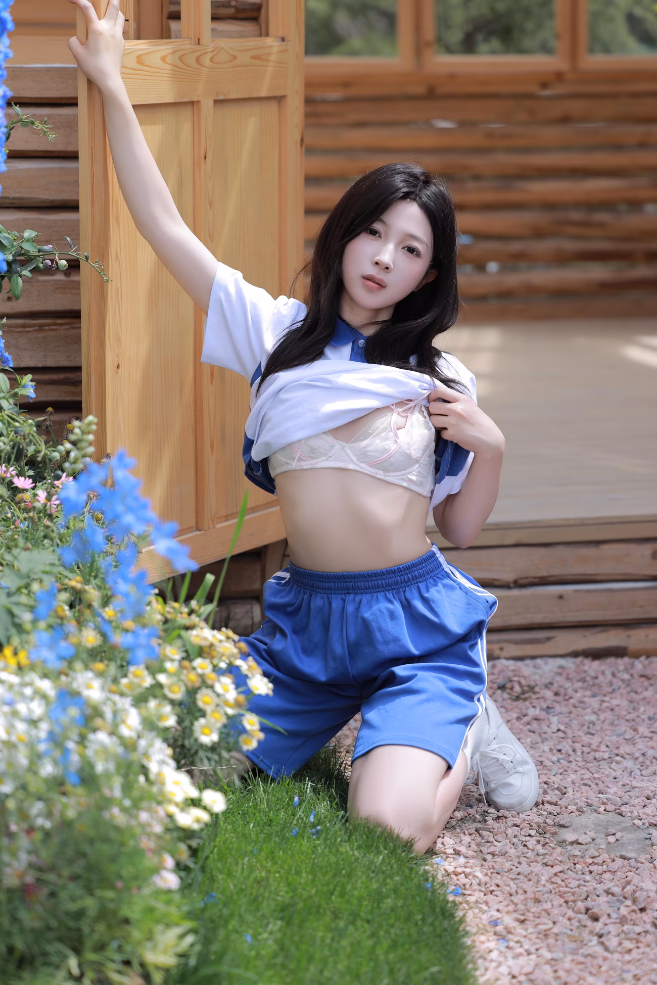 橙子酱Lillian木屋JK制服无圣光写真